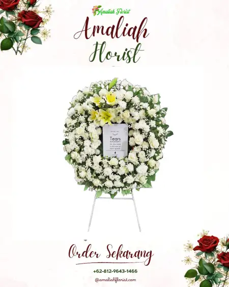 Krans Bunga Duka Wanakarsa